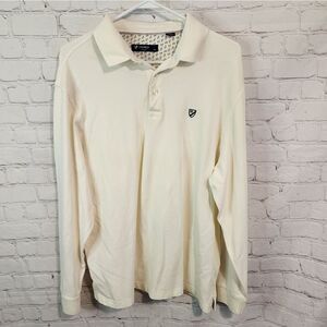 Men's Cremieux Classics longsleeve polo shirt, size XL